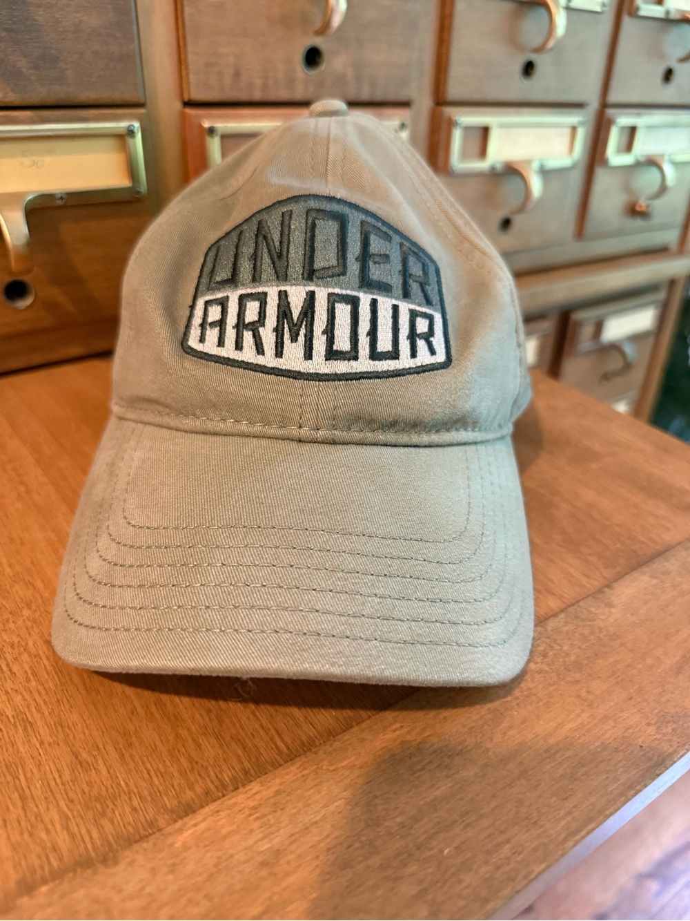 Under Armour Tan Logo Cap